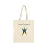 Sun Goddess Canvas Tote Bag